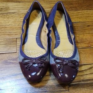Nurture Brand Leather Flats